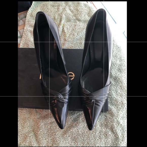 Maje Fabulous Heel Black Leather - Picture 4 of 16